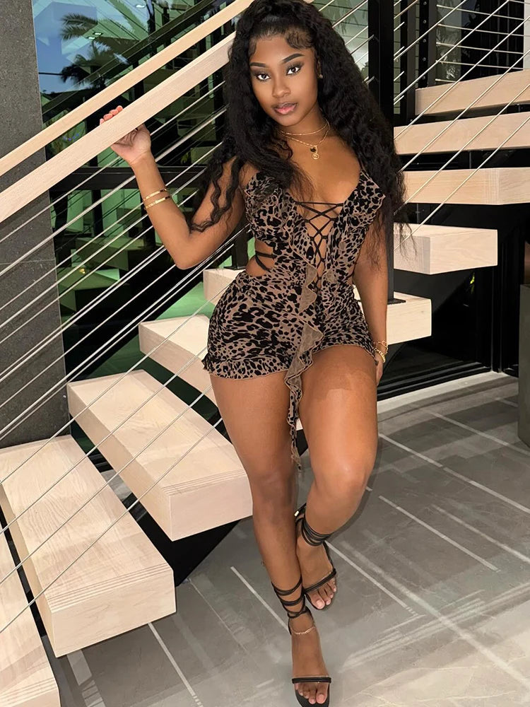 Nibber Dunne Sexy Zomer Romper