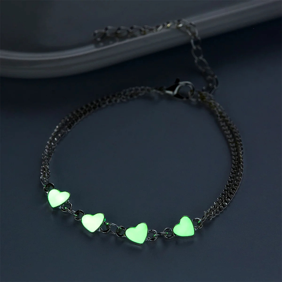 Elegante Hartvormige Enkelbandje