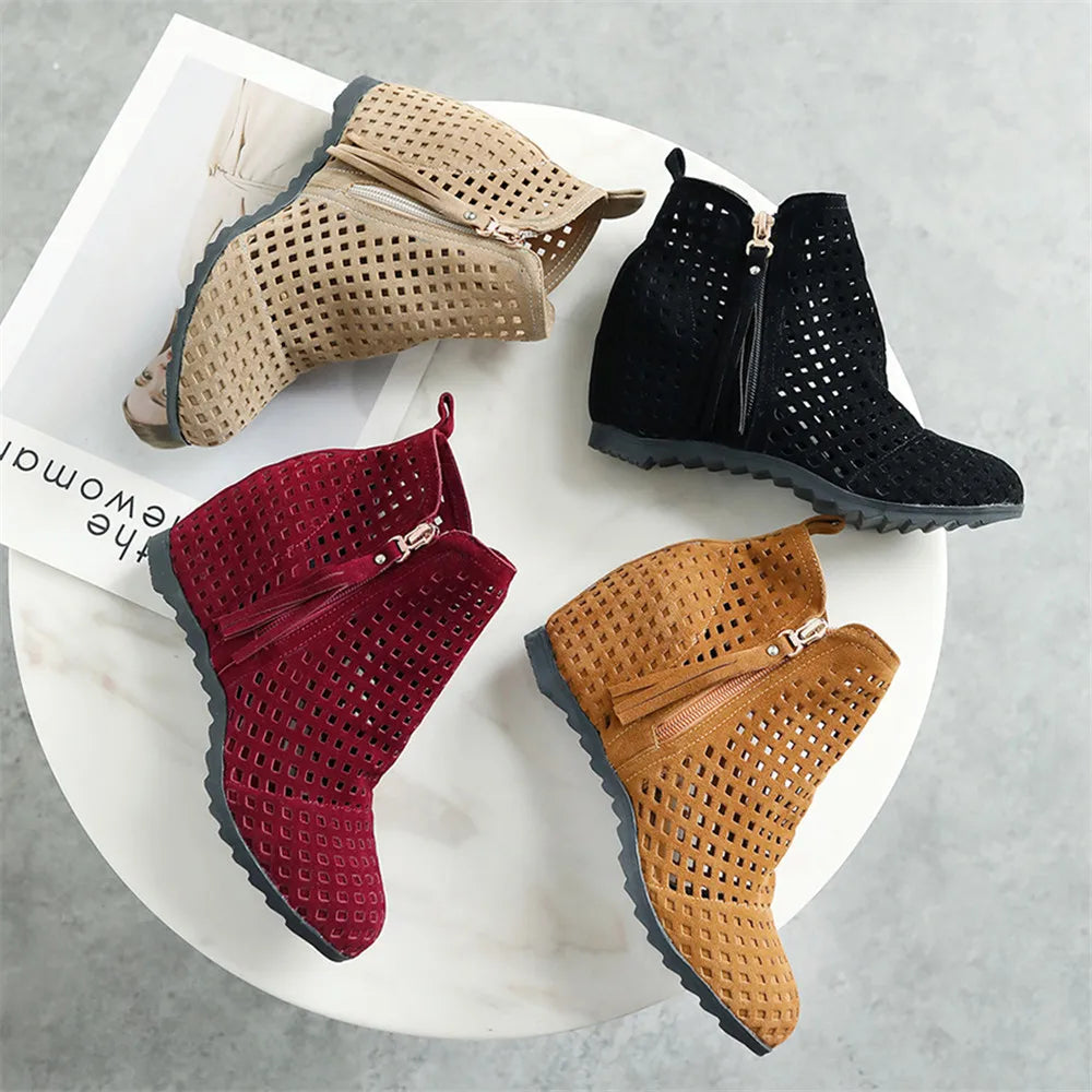 Comfortabele Platte Zomerlaarzen