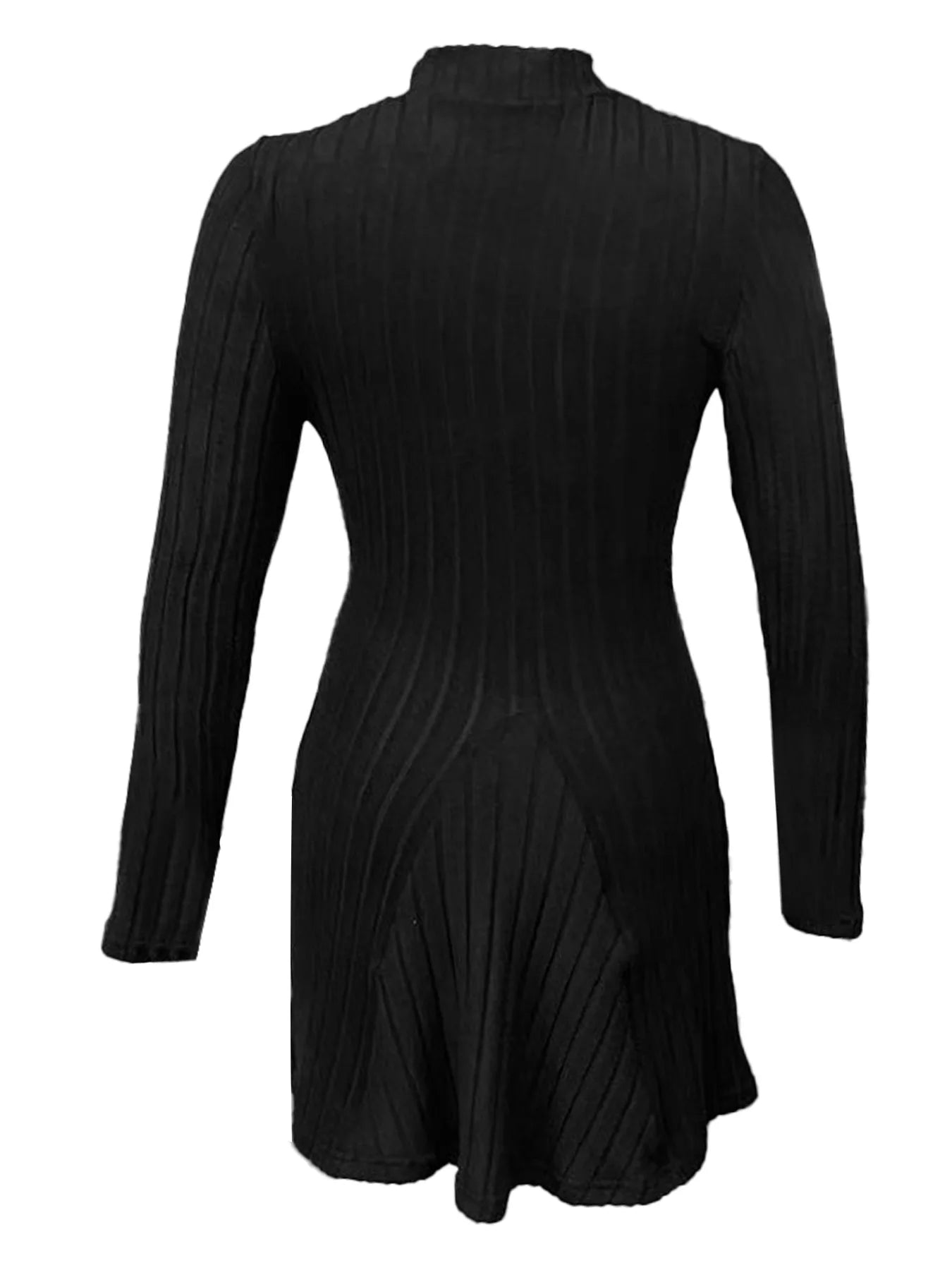 Slanke A-lijn Streep Jurk