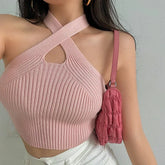 Vrouwen Halter Neck Top