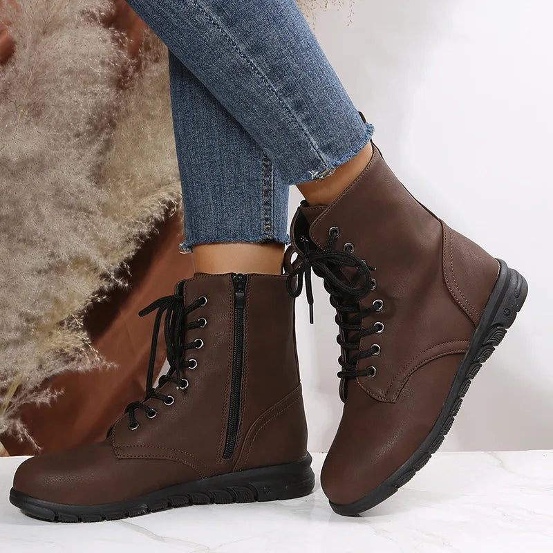 Stijlvolle en Elegante Leren Laarzen