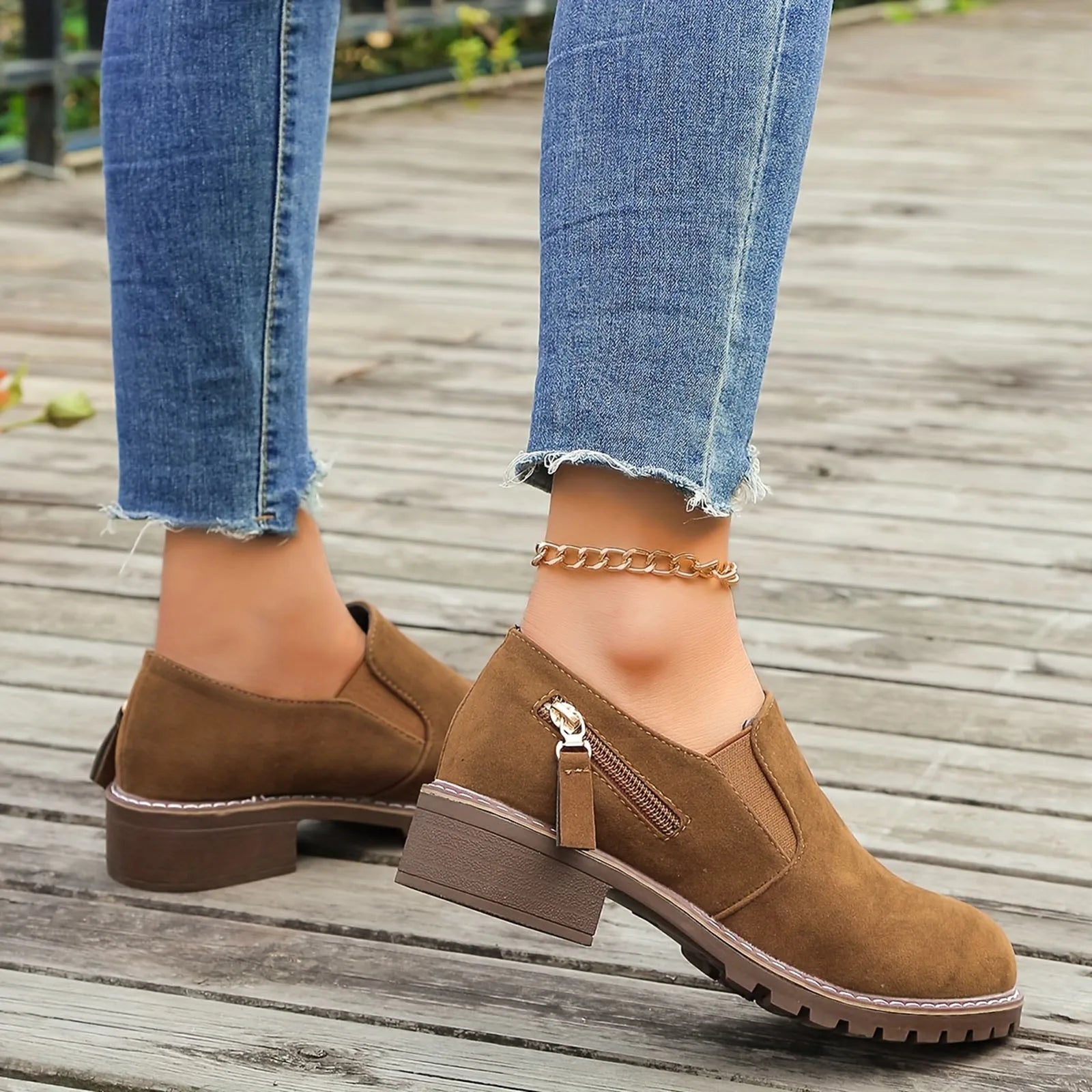 Modieuze Een Voet Buiten Botas