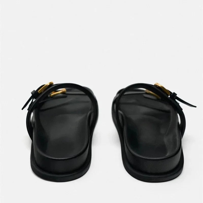 Comfortabele Leren Pantoffels