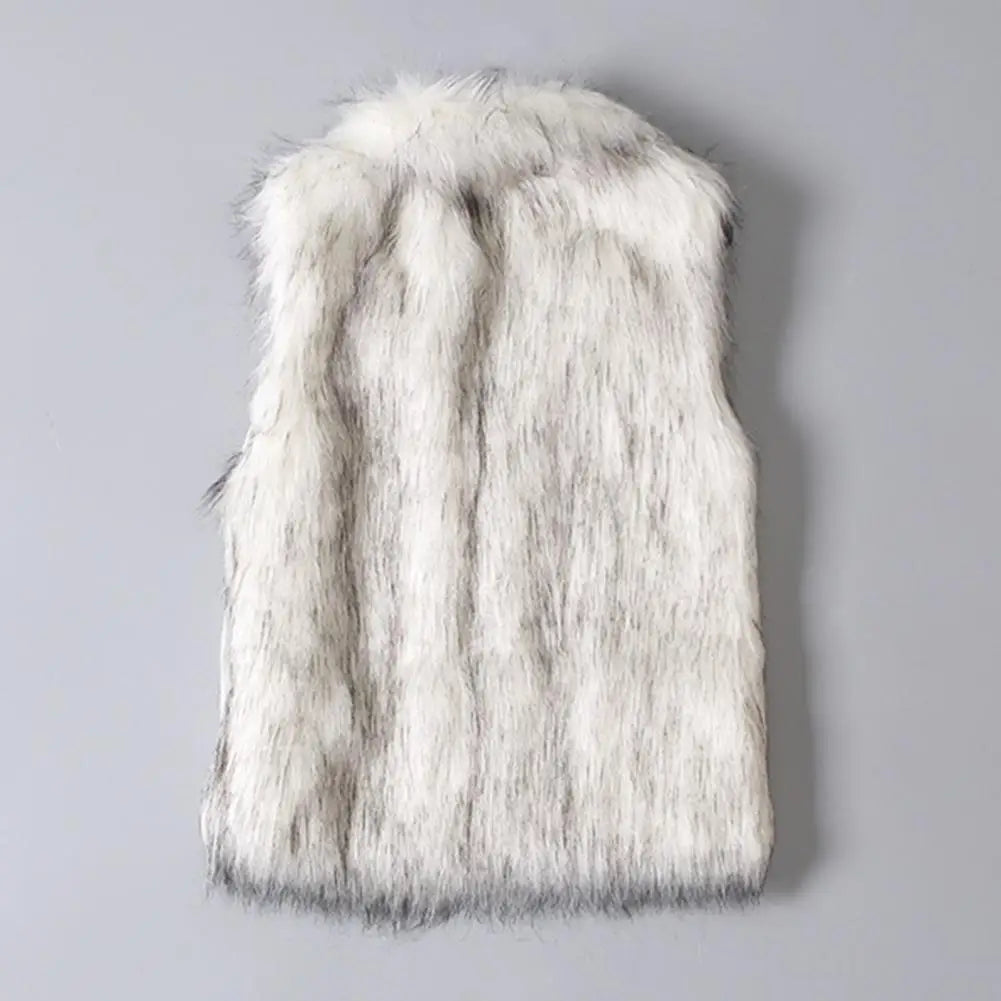 Dames Faux Fur Vest
