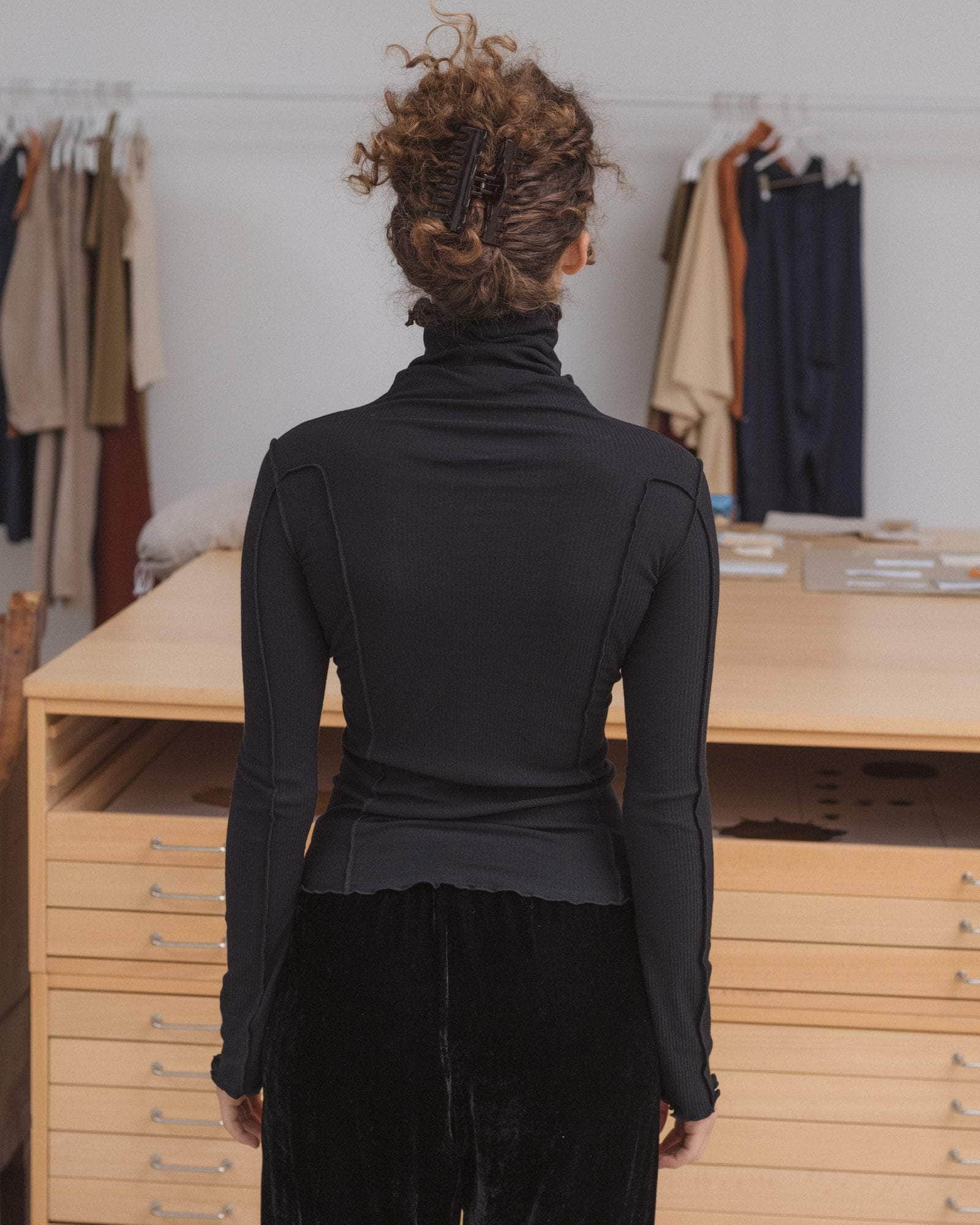 Stijlvolle Top Met Lange Mouwen