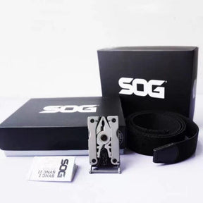 Survival Multi-Tool Folding Sog Belt Buckle – Jouw Onmisbare Outdoor Gereedschap