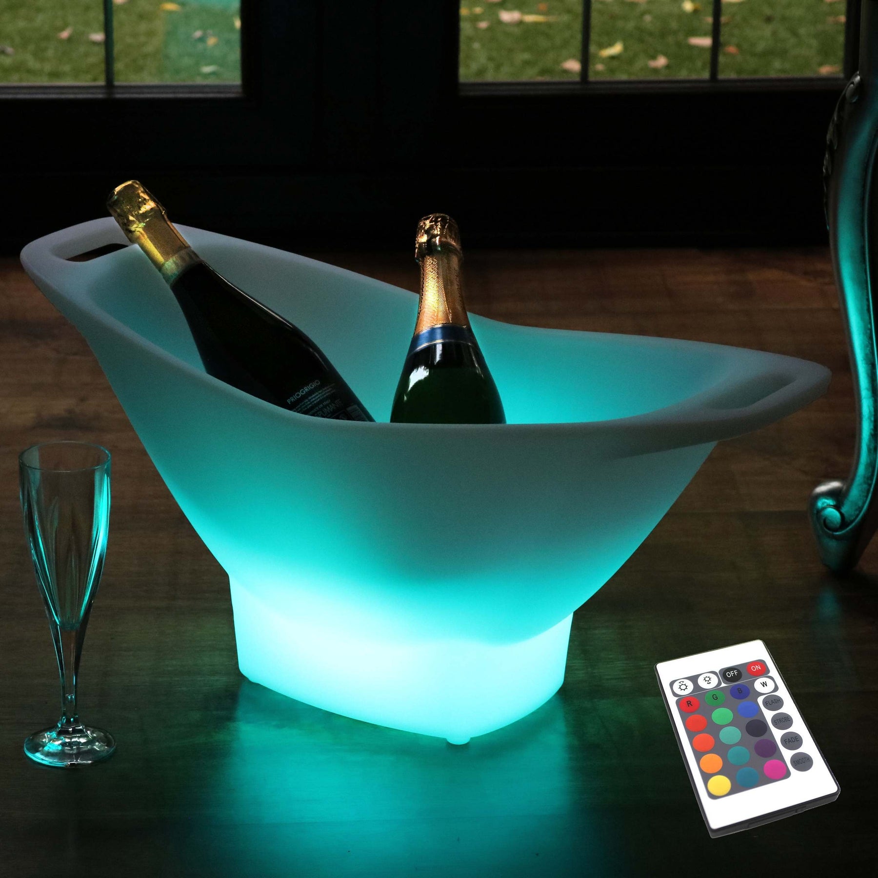 Grote Draadloze LED Icebucket: Perfect voor Drankjes en Ambiance op Elk Feest