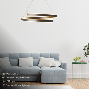 Kira LED Plafondlamp - Verstelbare Verlichting en Modern Design voor Elke Sfeer