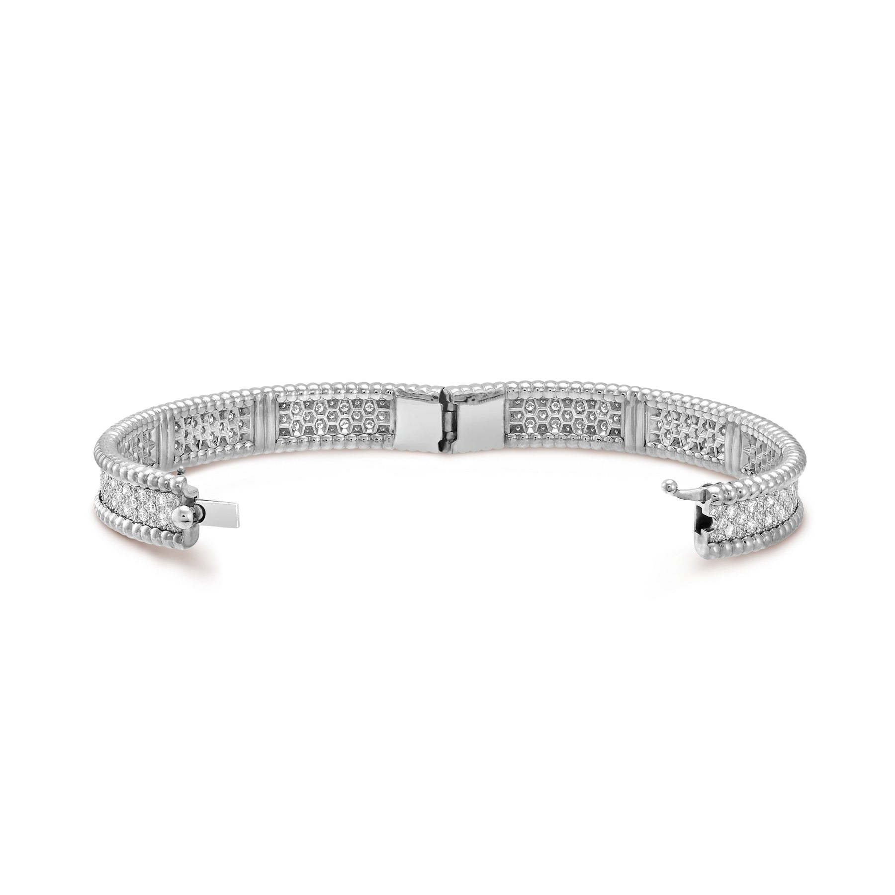 18K Goud Vergulde Armband met Zirconia Steentjes voor een Luxe Look