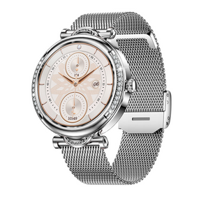 Elegant Zircon Diamond Smartwatch – Luxe Design & Geavanceerde Functies!