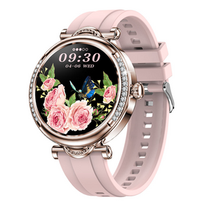 Elegant Zircon Diamond Smartwatch – Luxe Design & Geavanceerde Functies!