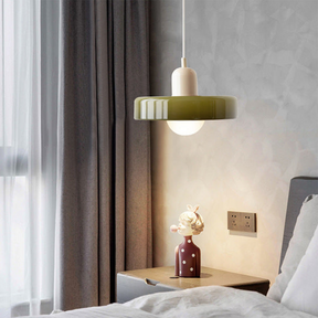 Moderne Glazen LED Hanglamp - Bauhaus Design met Verstelbare Ophanglengte