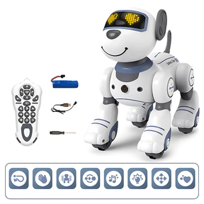 Interactieve Robot Hond - Programmeerbare en Bestuurbare Speelgoedhond met Dans, Muziek en Stunts voor Kinderen