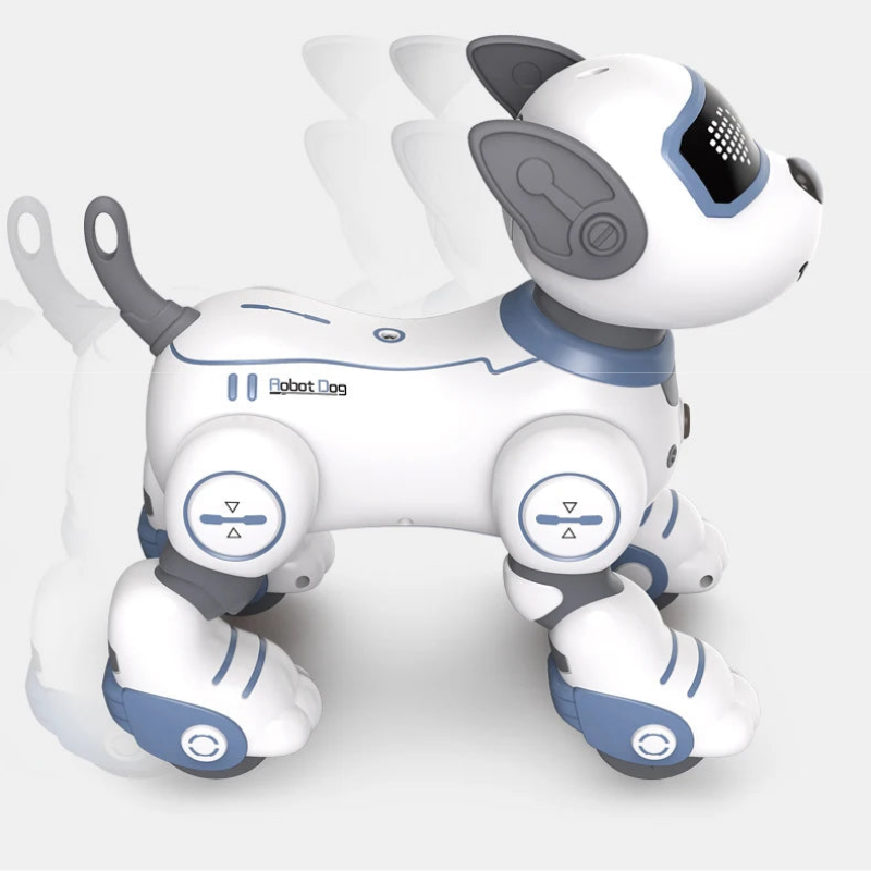 Interactieve Robot Hond - Programmeerbare en Bestuurbare Speelgoedhond met Dans, Muziek en Stunts voor Kinderen