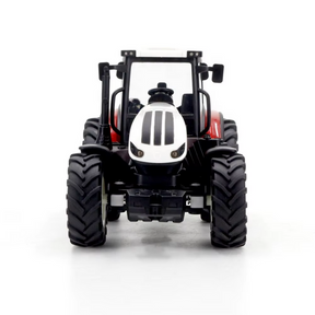 Bestuurbare Landbouwtractor 1:24 met Licht en 6 Kanalen - Groene & Gele Tractor voor Kinderen