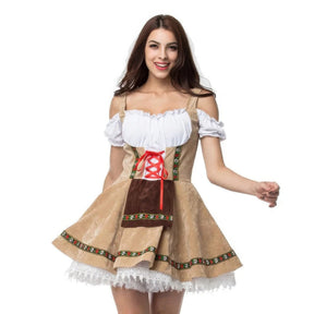 Traditionele Beierse Oktoberfest Kostuums voor Paren – Authentieke Lederhosen & Dirndl