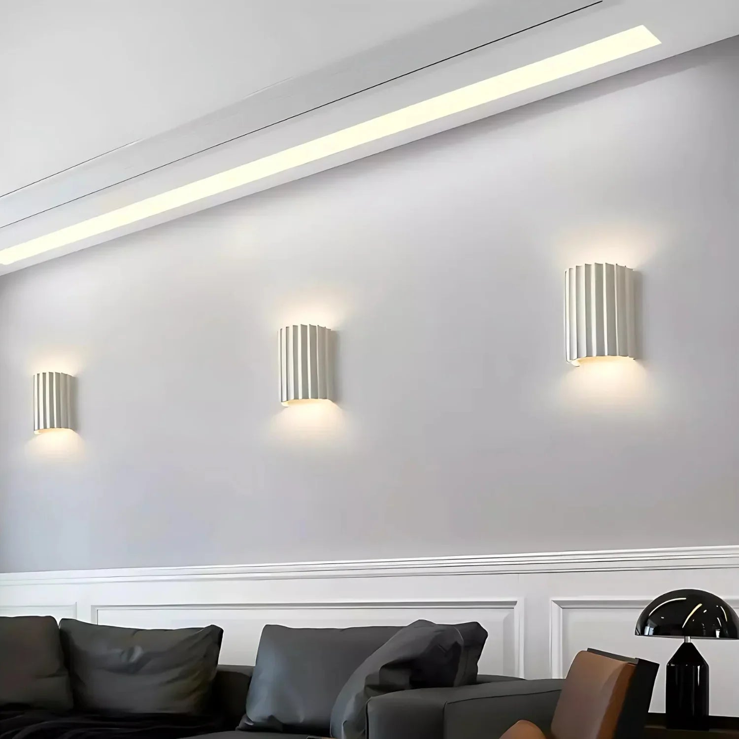 Luminara Wandlamp - Stijlvolle Hars Wandverlichting met Modern LED-Design voor Een Luxe Interieur