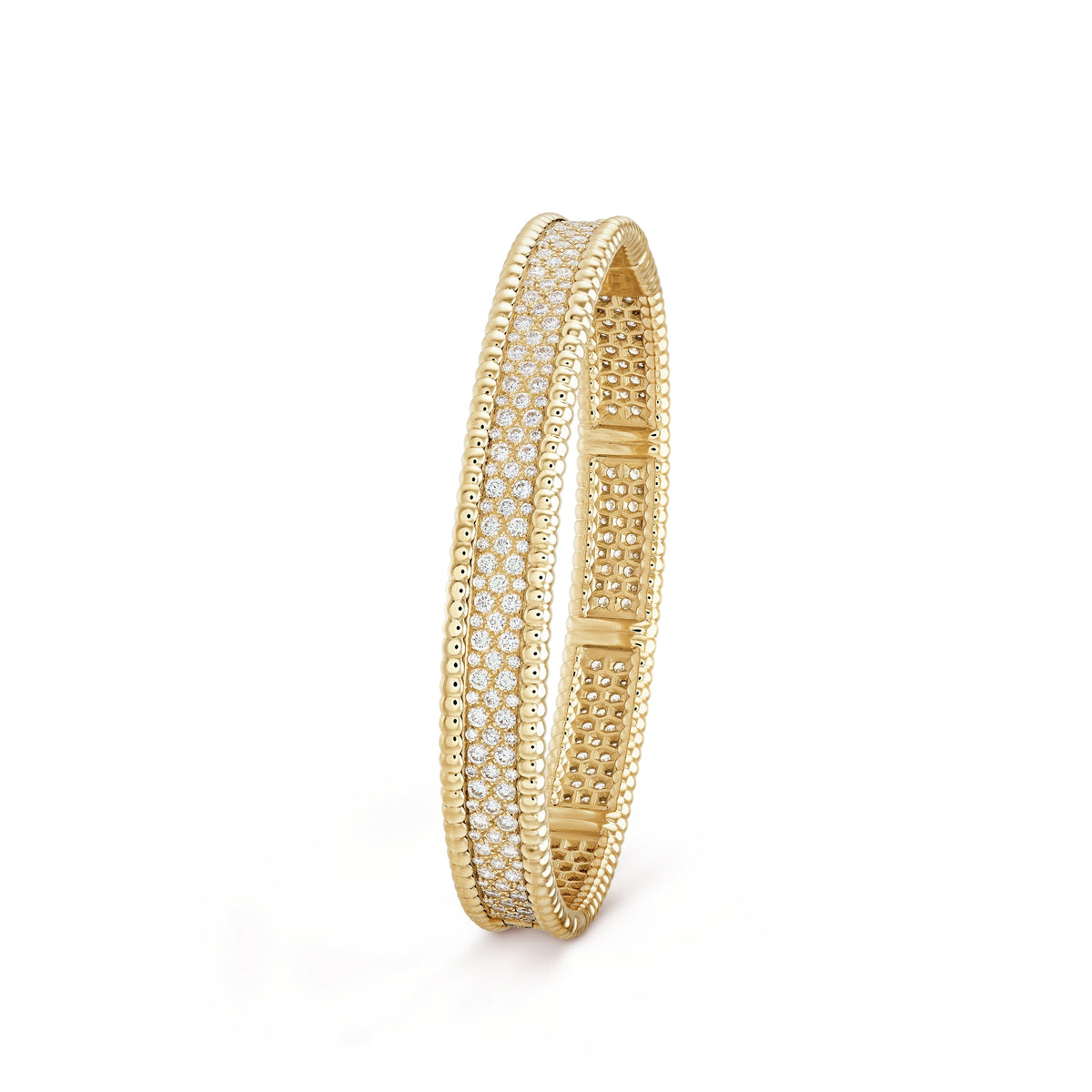 18K Goud Vergulde Armband met Zirconia Steentjes voor een Luxe Look