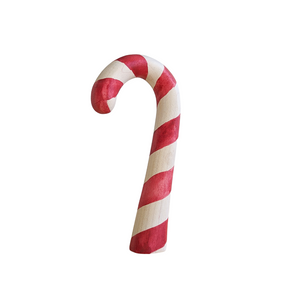 Handgemaakte Houten Candy Cane – Het Perfecte Kerstcadeau voor Fantasierijk Spel