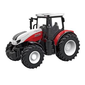 Bestuurbare Landbouwtractor 1:24 met Licht en 6 Kanalen - Groene & Gele Tractor voor Kinderen