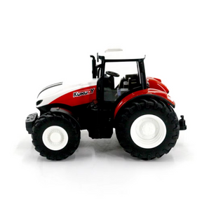 Bestuurbare Landbouwtractor 1:24 - Groene & Rode Tractor met Licht en 6 Kanalen voor Kinderen