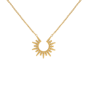 Sunshine Charm Necklace: Perfecte Ketting voor Stralende Momenten!