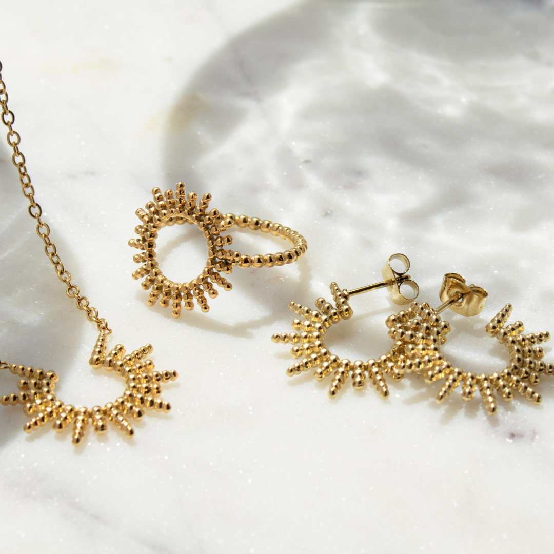 Sunshine Charm Necklace: Perfecte Ketting voor Stralende Momenten!