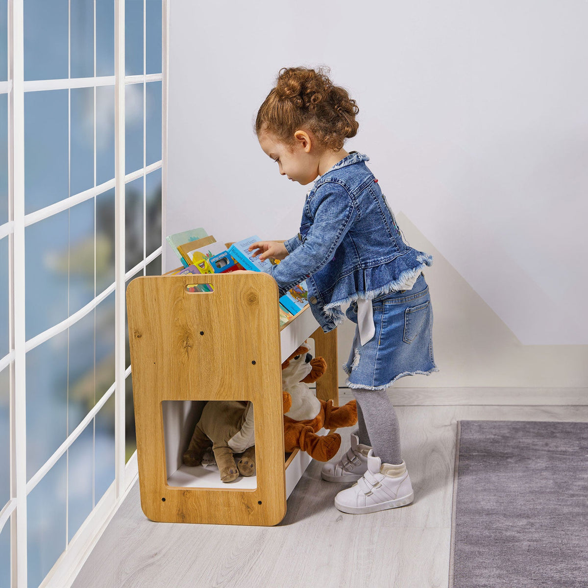 Dove Montessori Boekenkast: Stijlvolle en Functionele Opslag voor Kinderen