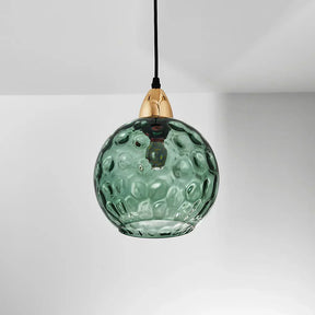 Moderne Plafondlamp met Watergolfeffect - Stijlvol Design (20 cm, Metaal & Glas, Verstelbare Hoogte)