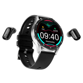 2-in-1 Smartwatch met Bluetooth-Oordopjes: De Ultieme Gadget voor Actieve Levensstijlen!