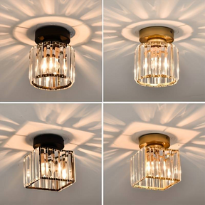 Moderne Kristallen Plafondlamp - Luxe Design & Heldere Verlichting voor Elke Kamer