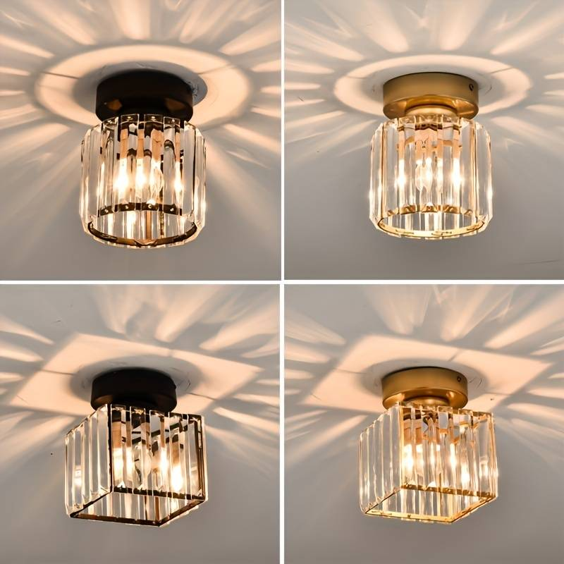 Moderne Kristallen Plafondlamp - Luxe Design & Heldere Verlichting voor Elke Kamer