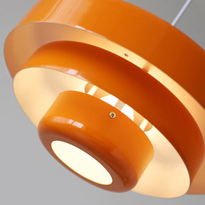 Mid-century Bauhaus IJzeren Hanglamp - Iconisch Design met Verstelbare Lengte