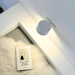 Draadloze Wandlamp - Compacte, Draagbare LED Verlichting met 360° Draaibaarheid en Touch Control