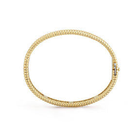 18K Goud Vergulde Armband met Zirconia Steentjes voor een Luxe Look