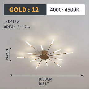 LUMINA LED-Kroonluchter - Elegante Verlichting voor Tot 30 m² met Stijlvolle Ontwerpen