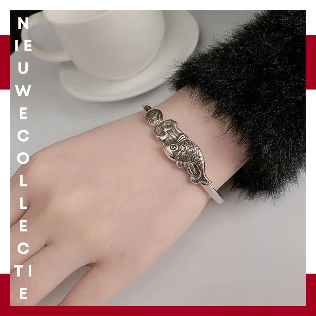 Unieke Bladerpatroon Armband - Elegantie & Vintage Flair voor Iedereen