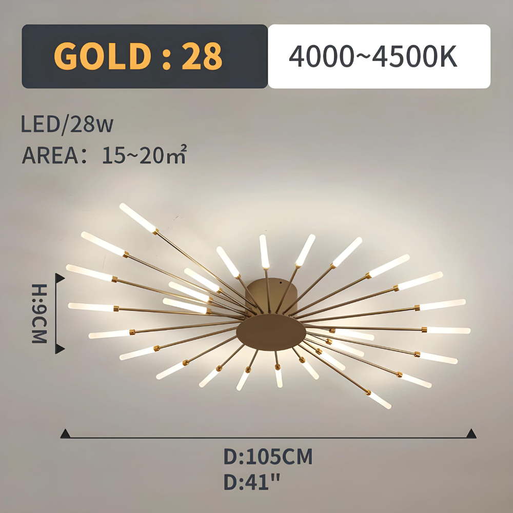 LUMINA LED-Kroonluchter - Elegante Verlichting voor Tot 30 m² met Stijlvolle Ontwerpen