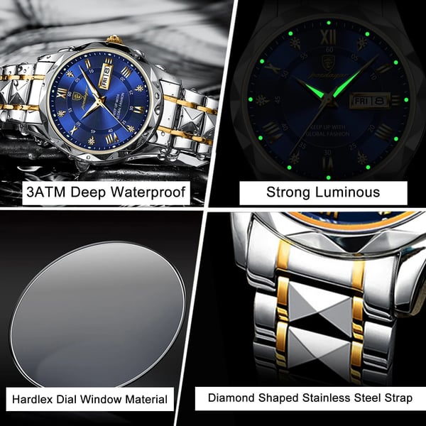 Herenhorloges met Luxe Afwerking: Luminous, Waterdicht & Klassiek