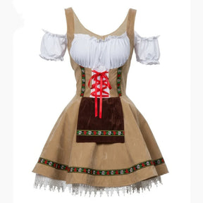 Traditionele Beierse Oktoberfest Kostuums voor Paren – Authentieke Lederhosen & Dirndl