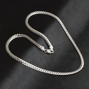 Elegante 925 Sterling Zilveren Halsketting voor Vrouwen - Perfect voor Bruiloften en Dagelijkse Stijl