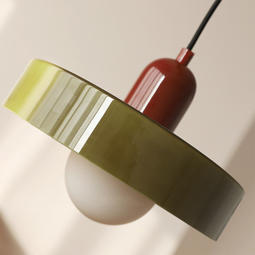 Moderne Glazen LED Hanglamp - Bauhaus Design met Verstelbare Ophanglengte