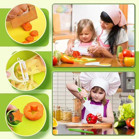 Mini Chef Kookset voor Kinderen – Veilig, Educatief en Perfect voor Koken met je Kleintje!