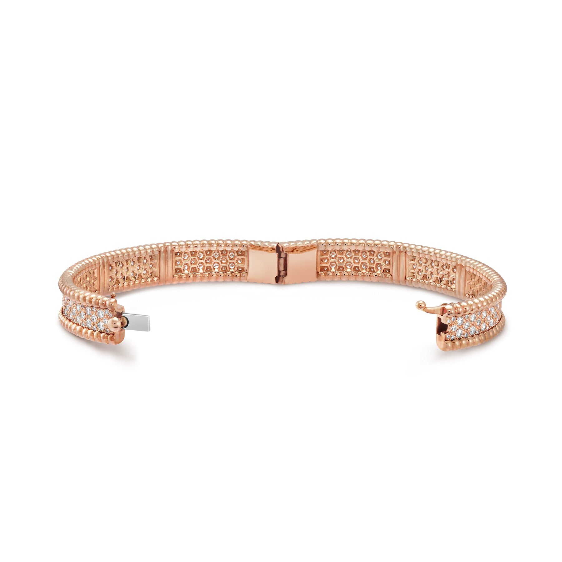 18K Goud Vergulde Armband met Zirconia Steentjes voor een Luxe Look