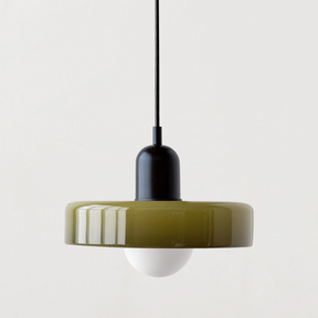 Moderne Glazen LED Hanglamp - Bauhaus Design met Verstelbare Ophanglengte