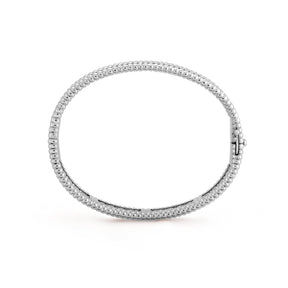 18K Goud Vergulde Armband met Zirconia Steentjes voor een Luxe Look