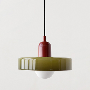 Moderne Glazen LED Hanglamp - Bauhaus Design met Verstelbare Ophanglengte