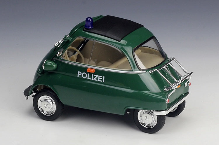 BMW 1955 Isetta Die Cast Model - Perfect Cadeau voor Vintage Auto Fans (Schaal 1:18)!