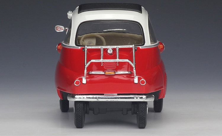 BMW 1955 Isetta Die Cast Model - Perfect Cadeau voor Vintage Auto Fans (Schaal 1:18)!